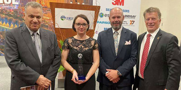 EROAD receives Global Road Achievement Award