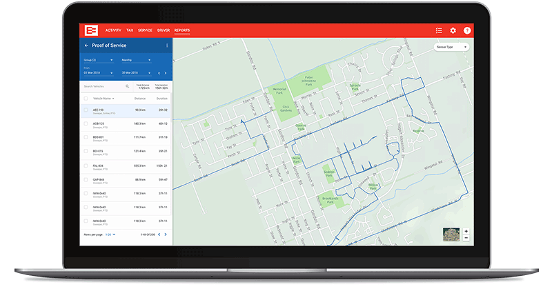 Depot proof of service 800