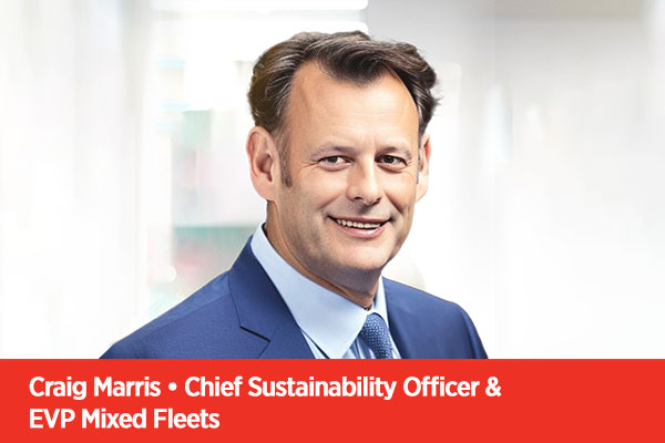 Craig Marris, Chief Sustainability Officer & EVP Mixed Fleets
