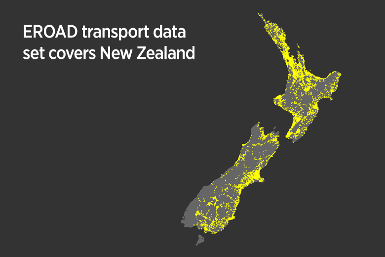 EROAD transport data set covers New Zealand